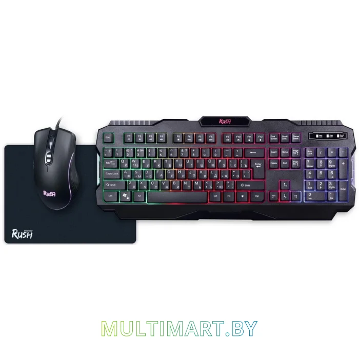 Комплект клавиатура + мышь с ковриком SmartBuy SBC-307728G-K